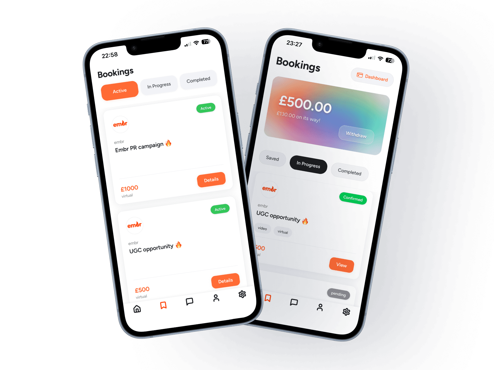 Benefits Screen